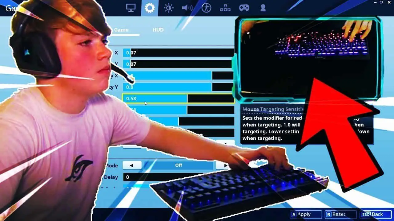 which keyboard does mongraal use