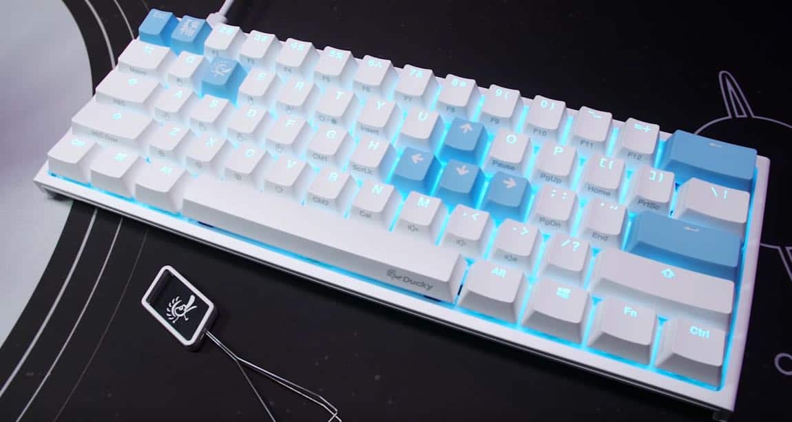 ducky one 2 mini 2020 pure white