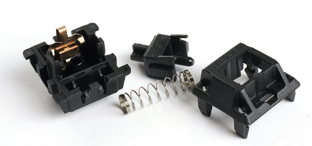 Keyboard mechanical switch component parts